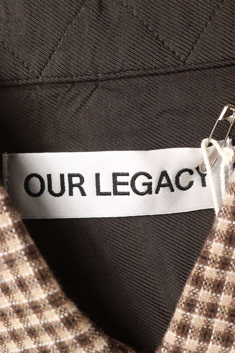 アワーレガシー サイズ:48  25AW  M4252HE Heusenギンガムチェック長袖シャツ 新古品 SB01 アワーレガシー 25AW M4252HE Heusenギンガムチェック長袖シャツ