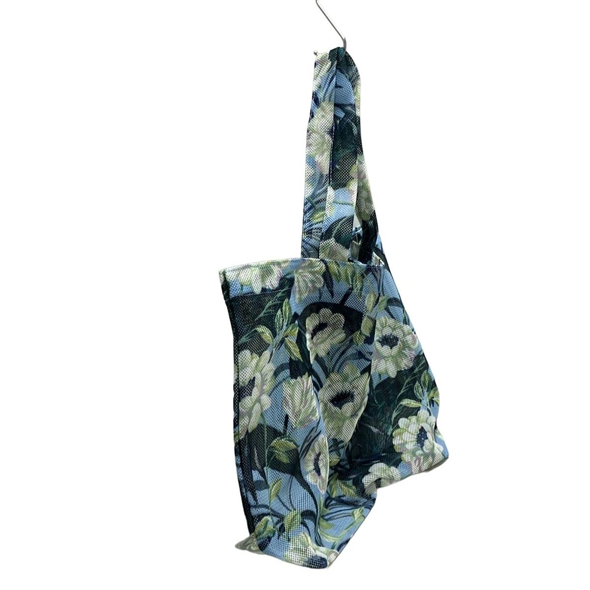 FEILER(フェイラー) トートバッグ - クリアランス ライトブルー×白