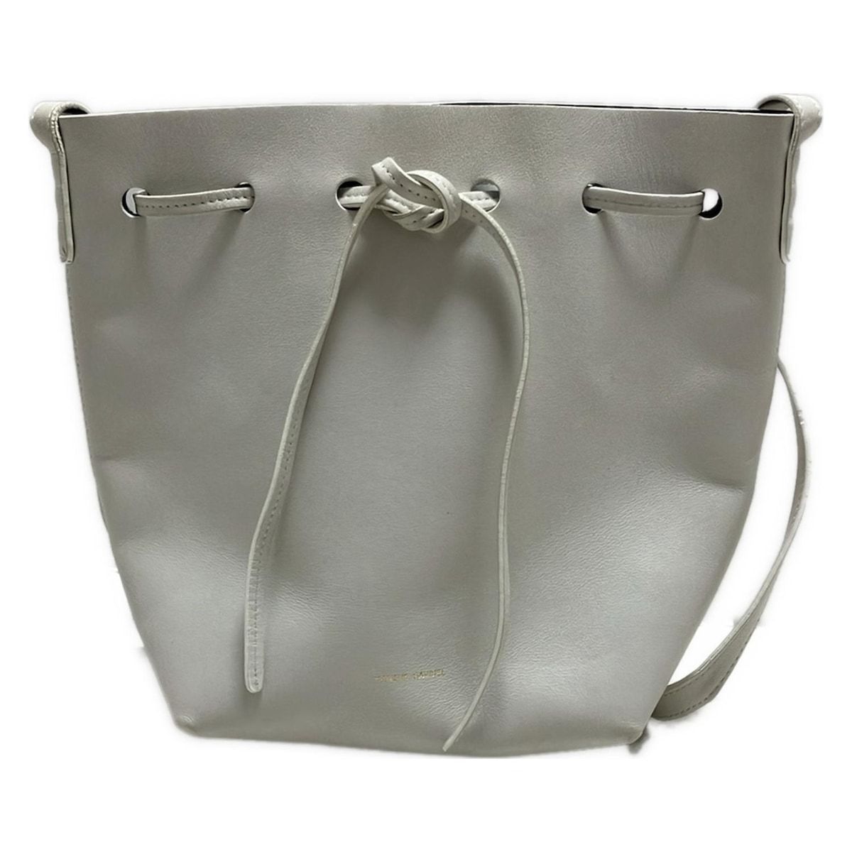 MANSUR GAVRIEL(マンサーガブリエル) ショルダーバッグ - 白 レザー