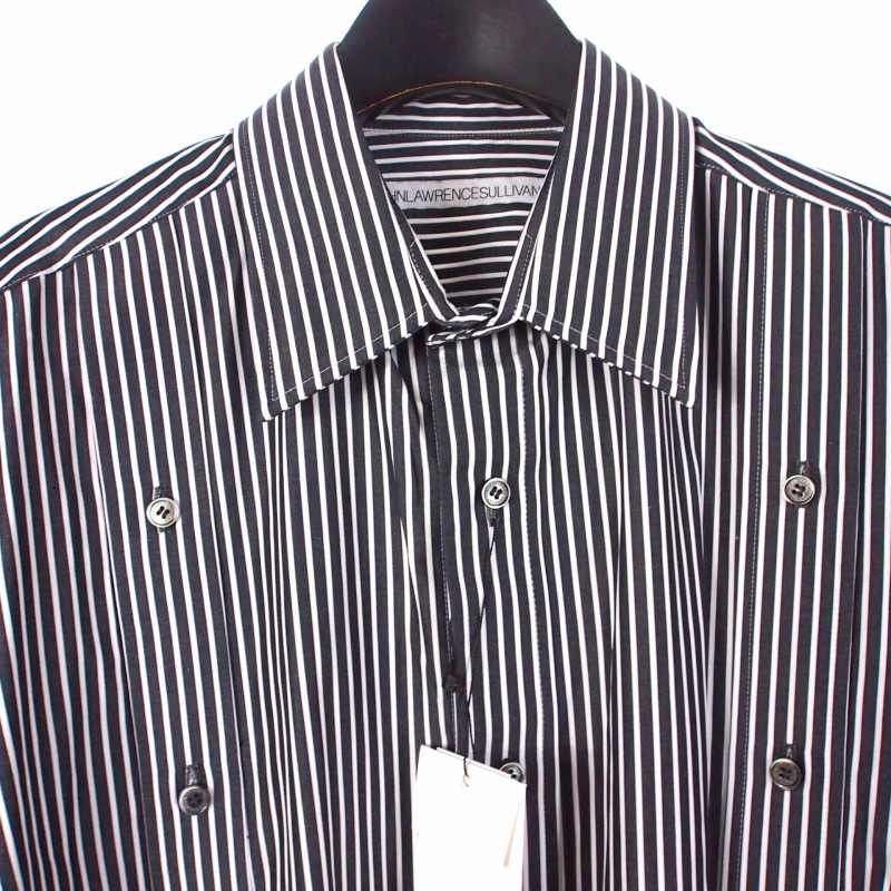 JOHN LAWRENCE SULLIVAN ストライプシャツ JOHN LAWRENCE SULLIVAN/ジョンローレンスサリバン】ストライプ