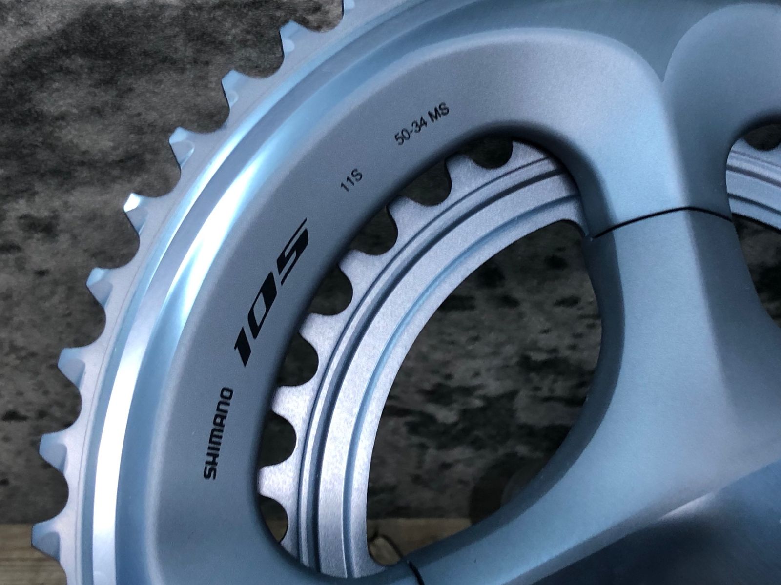 JR627 シマノ SHIMANO ストア 105 FC-R7000 クランクセット シルバー