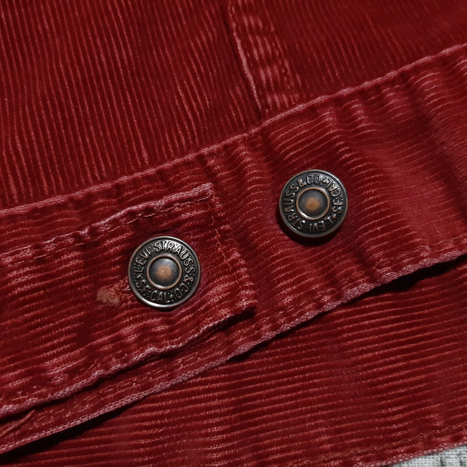 size 40】1975年製 Levi's 70505-1584 コーデュロイ ジャケット エンジ