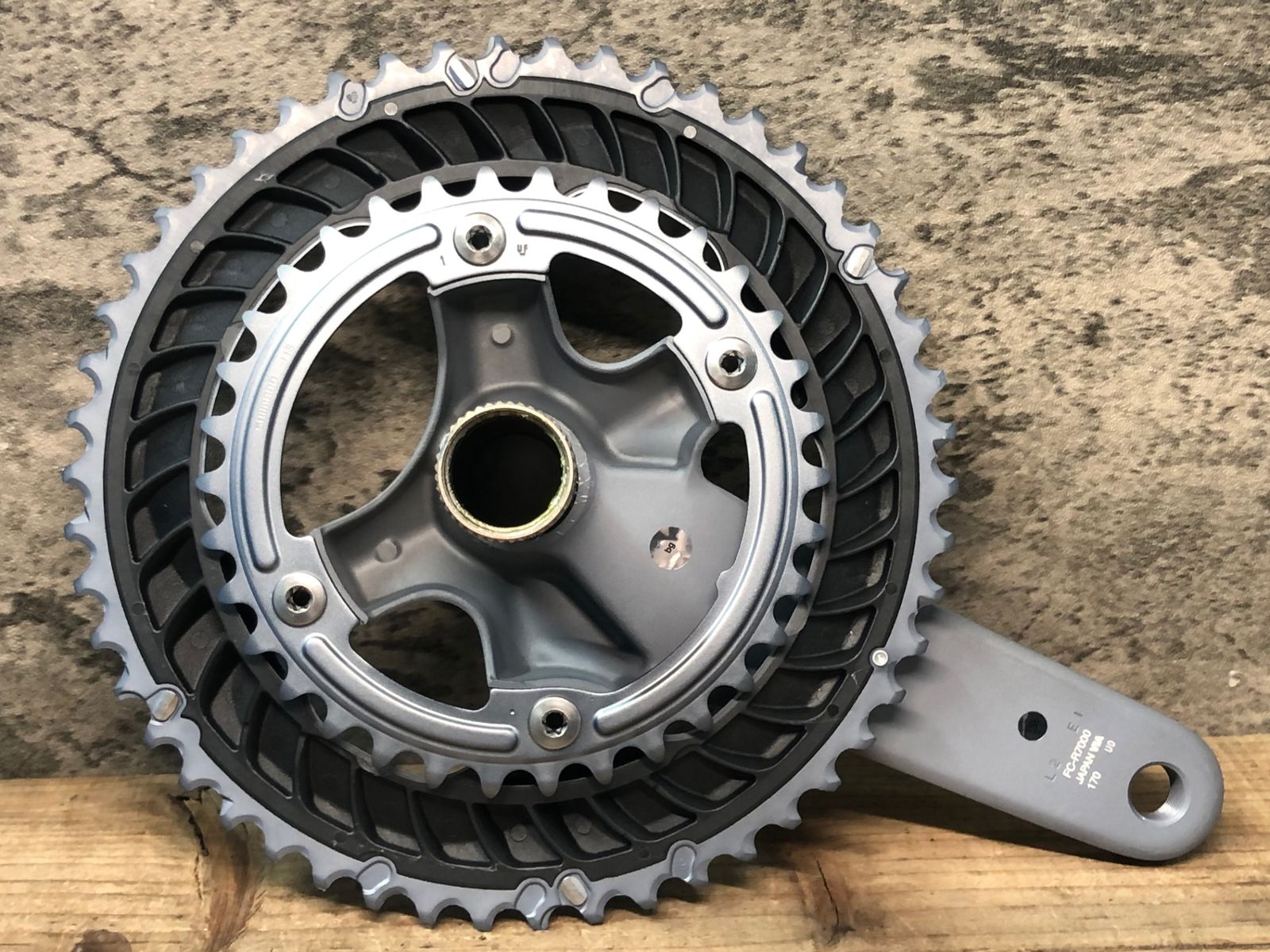 JR627 シマノ SHIMANO ストア 105 FC-R7000 クランクセット シルバー