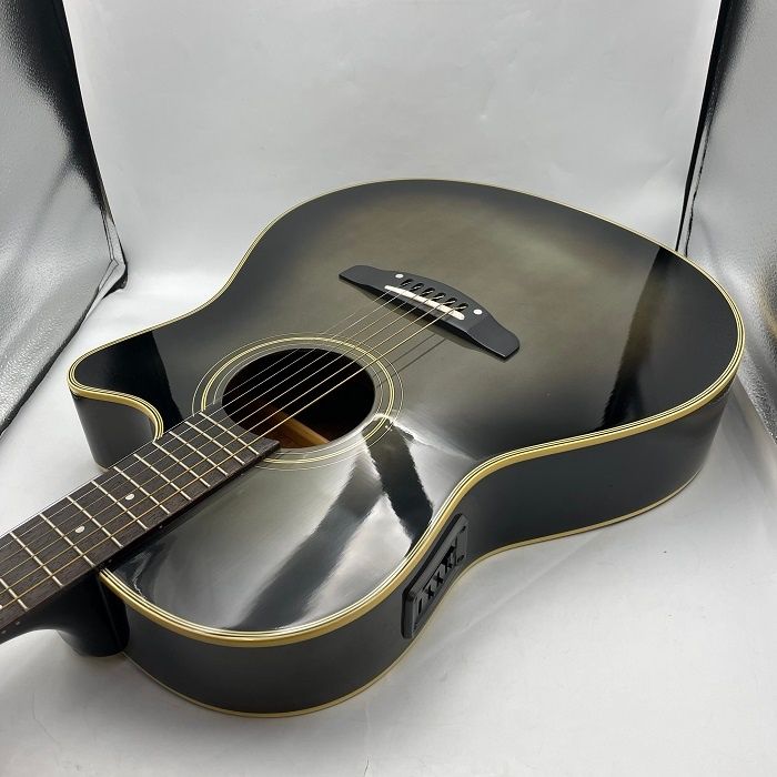 Morris モーリス Rumbler MR-1K ブラック エアレコ ギター Rumbler by morris エレキアコースティックギター MR-1K エレアコ