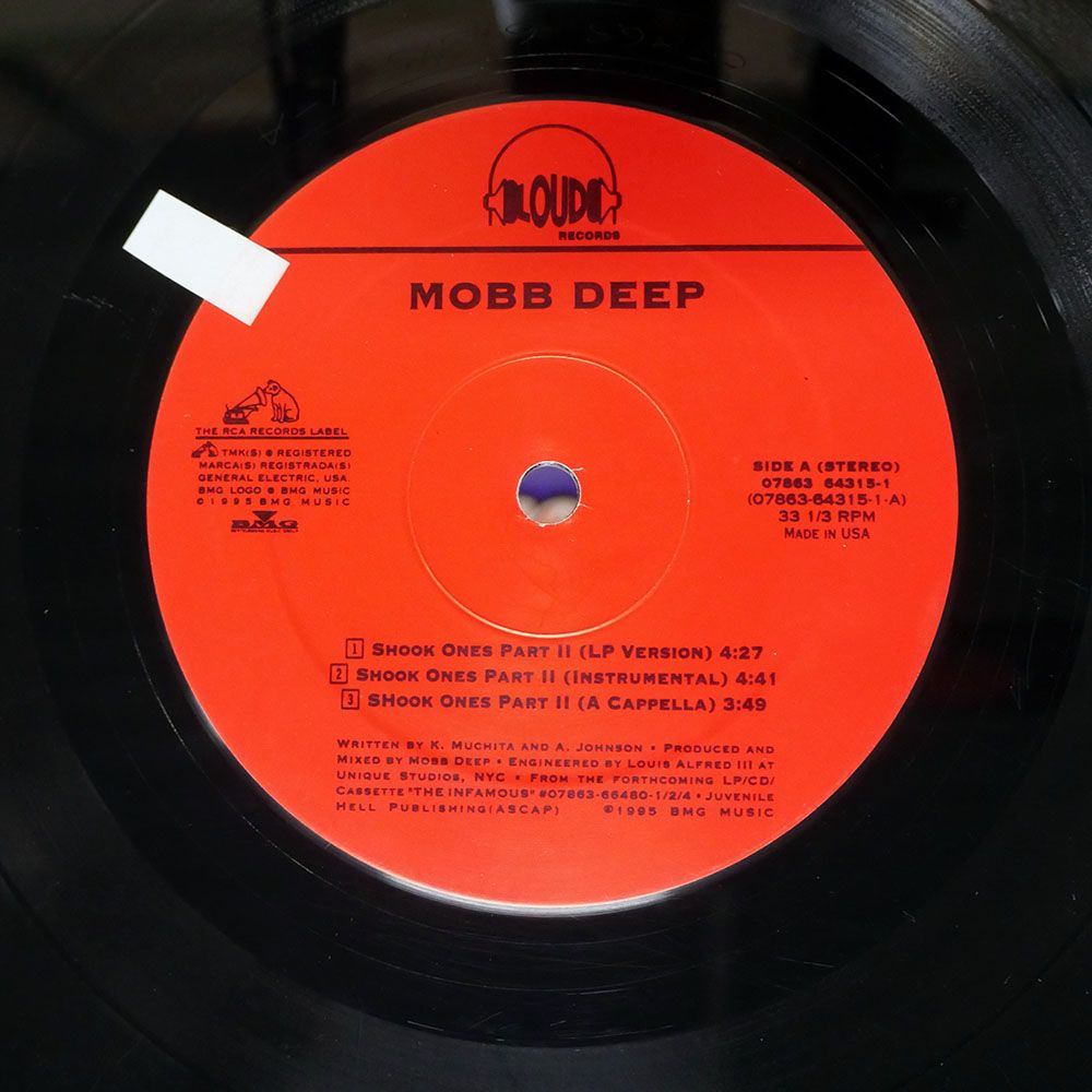 US盤 MOBB DEEP/SHOOK ONES PART II/LOUD 7863643151 12 - メルカリ