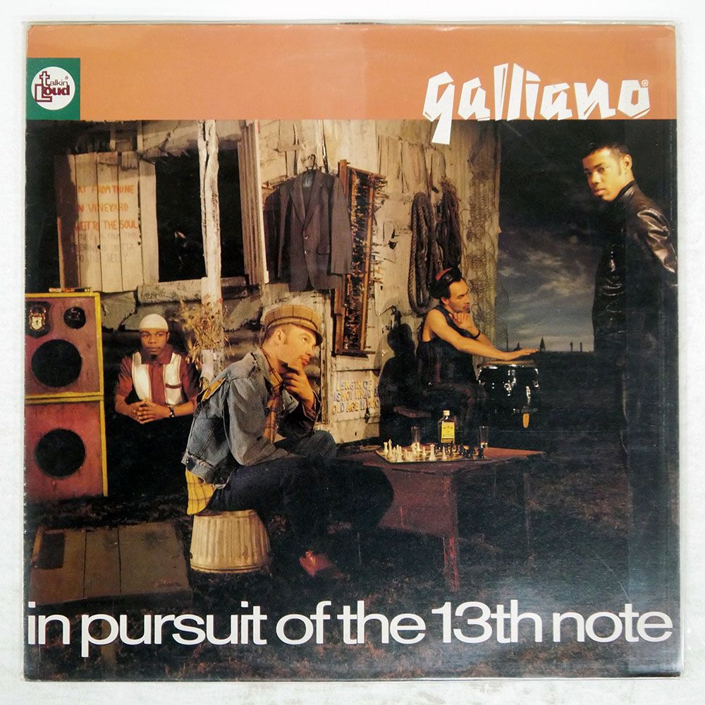 UK盤 GALLIANO/IN PURSUIT OF THE 13TH NOTE/TALKIN' LOUD 8480000 LP