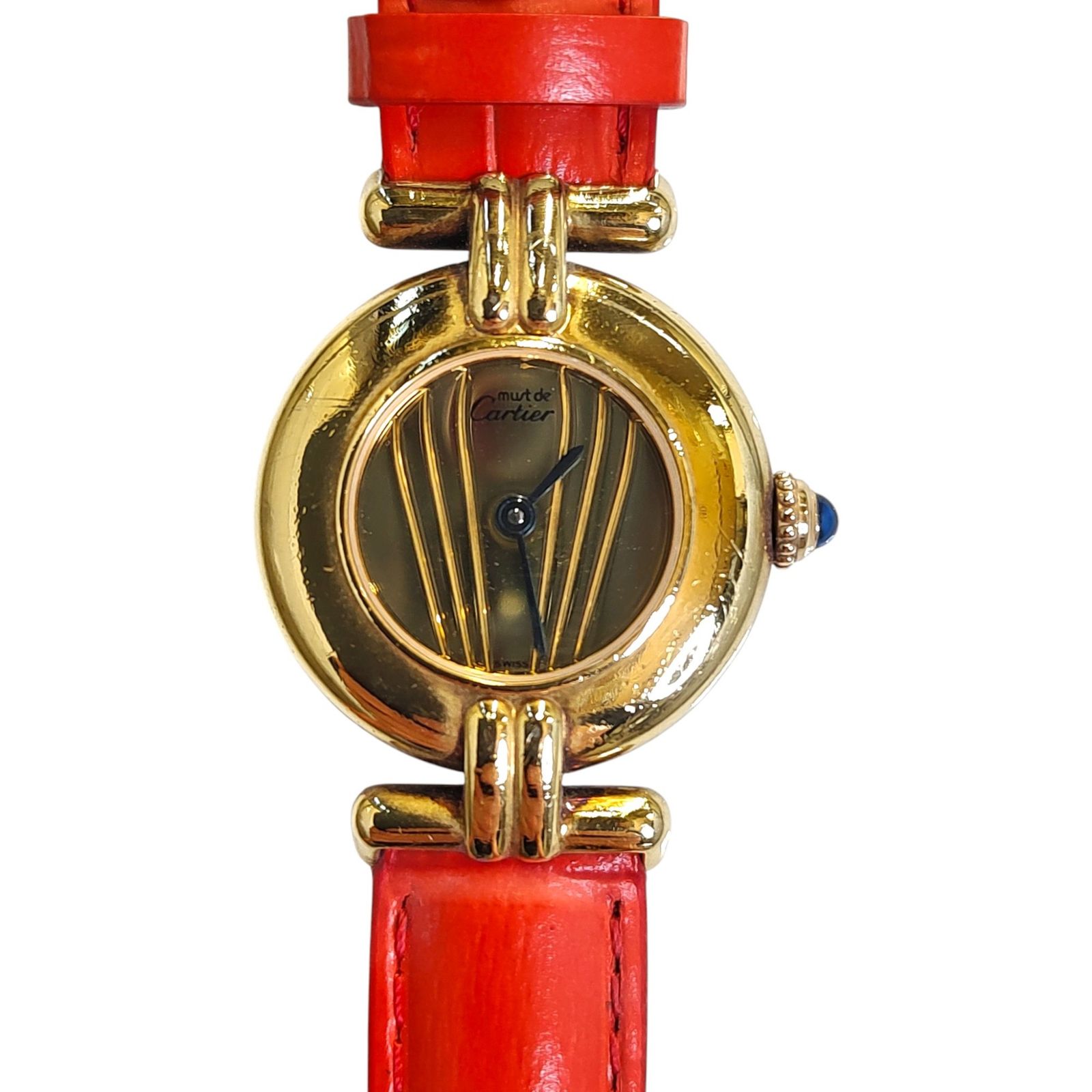 Cartier カルティエ マストコリゼ ヴェルメイユ SM 腕時計 F ゴールド 