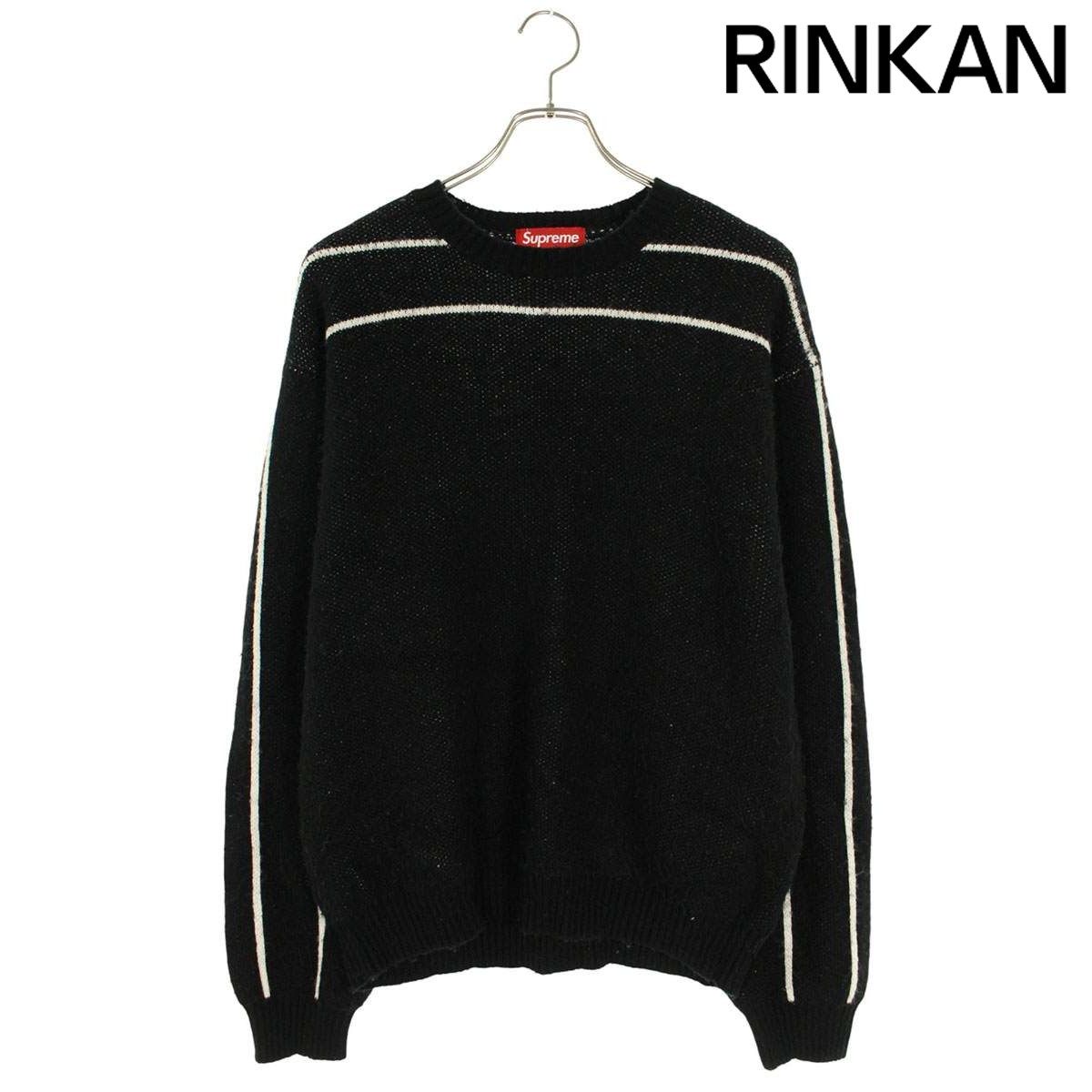 シュプリーム セール 24AW Back Stripe Sweater ロゴジャガードニット