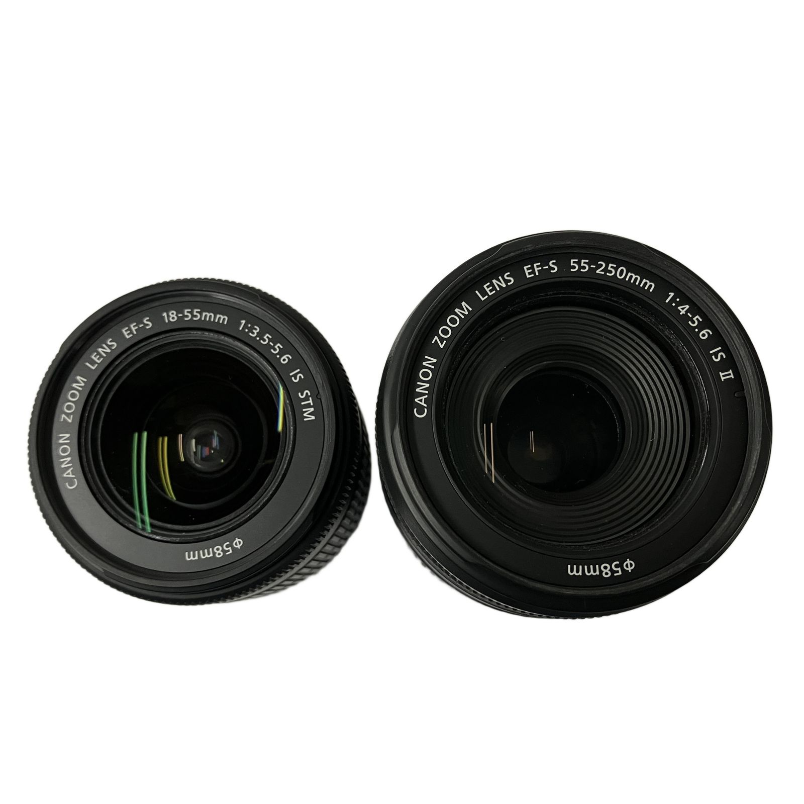 Canon EOS Kiss X7 EF-S 18-55mm F3.5-5.6 IS STM EF-S 55-250mm