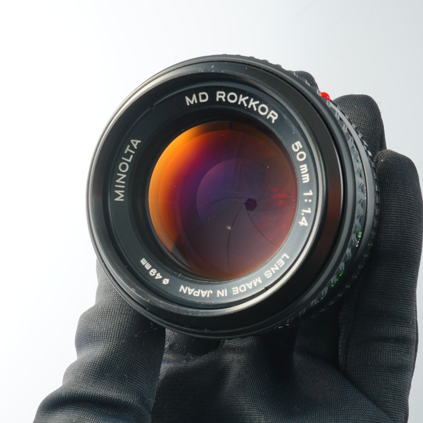 MINOLTA ミノルタ MD ROKKOR 50mm F/1.4 単焦点レンズ 【公式通販】
