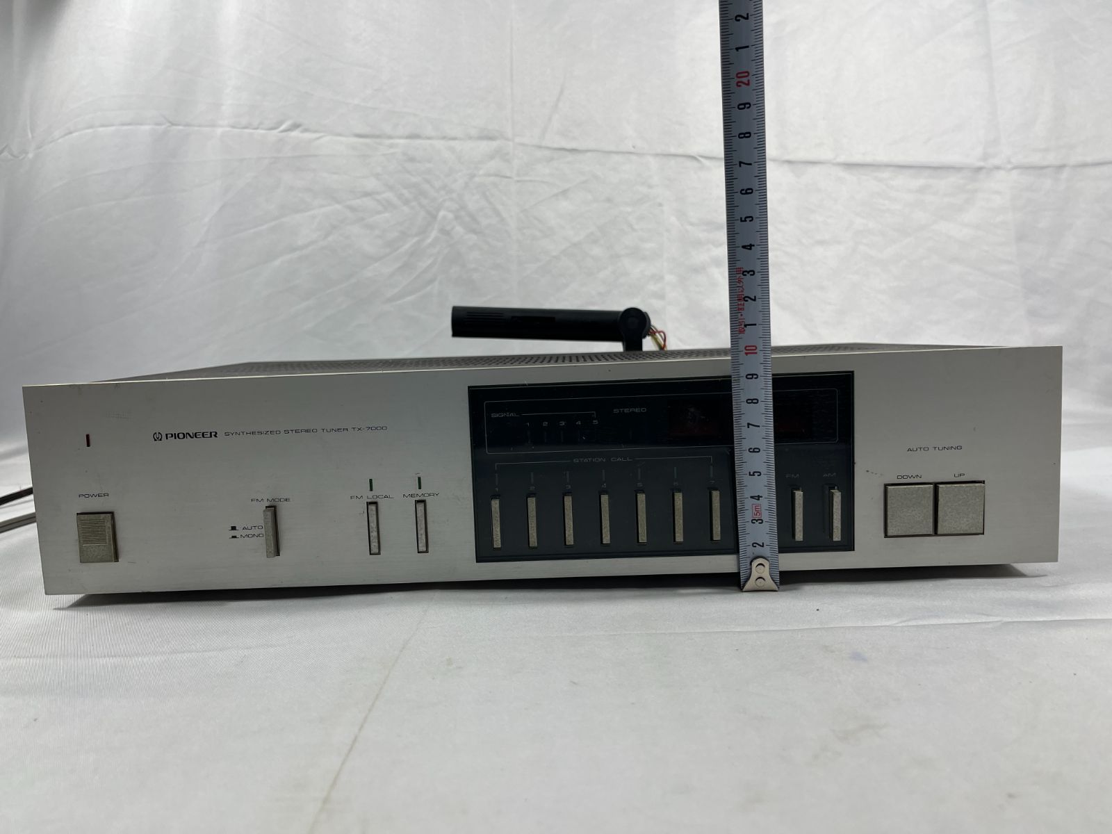 ジャンク品 PIONEER パイオニア SYNTHESIZED STEREO TUNER TX-7000