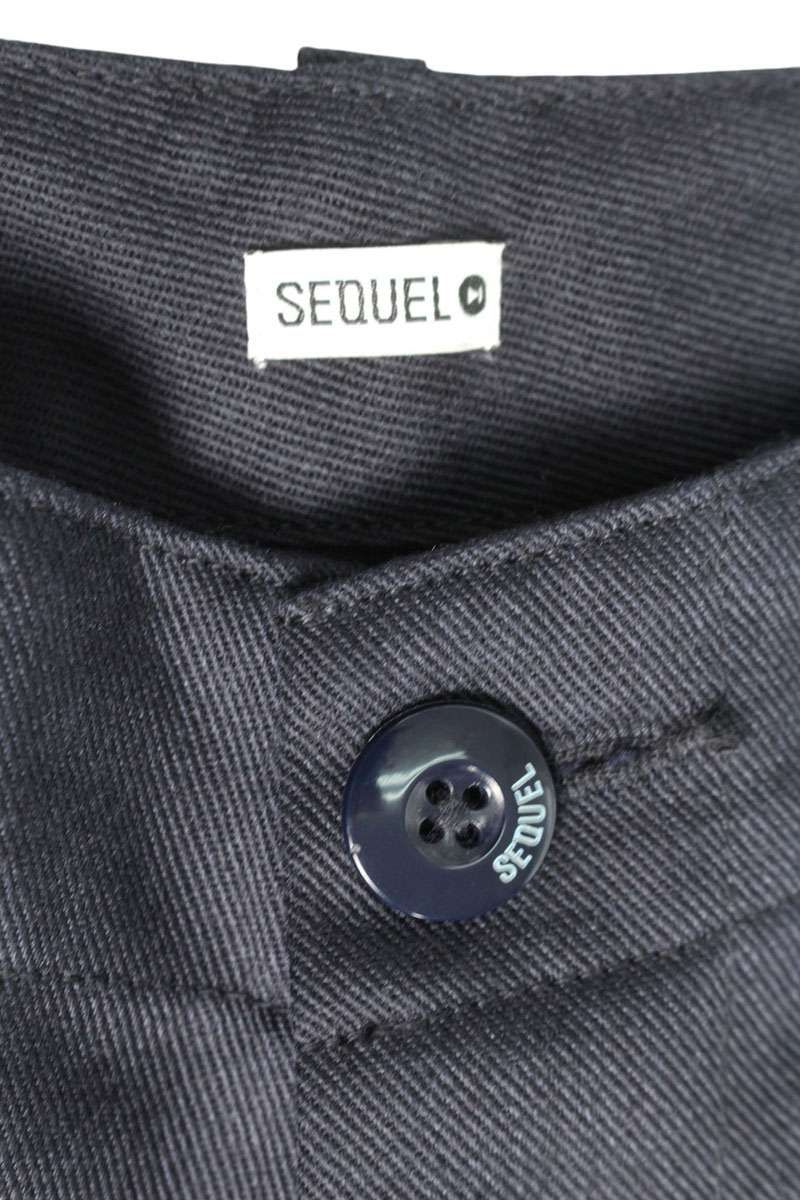 シークエル TYPE-S ロゴプリントハーフパンツ メンズ L ※12/28～1/6