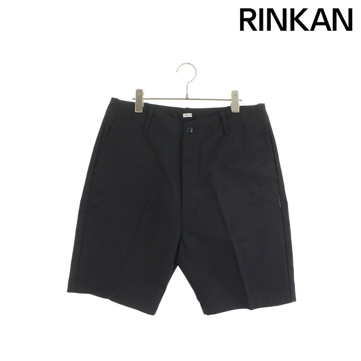 シークエル TYPE-S ロゴプリントハーフパンツ メンズ L ※12/28～1/6