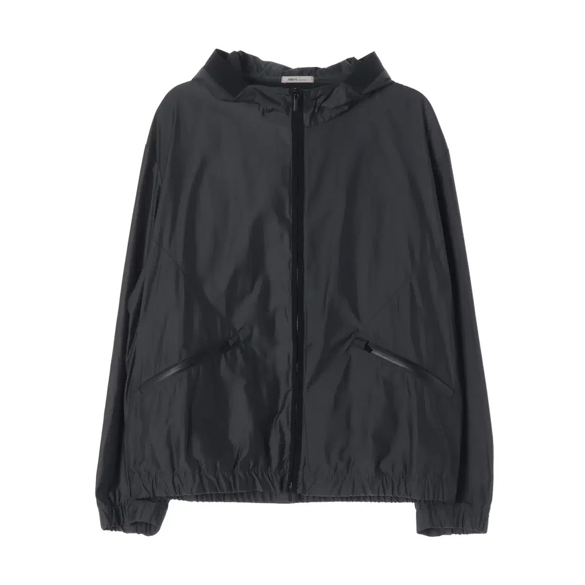 ARMANI COLLEZIONI フード ウィンドブレーカー ジップアップ アウター 