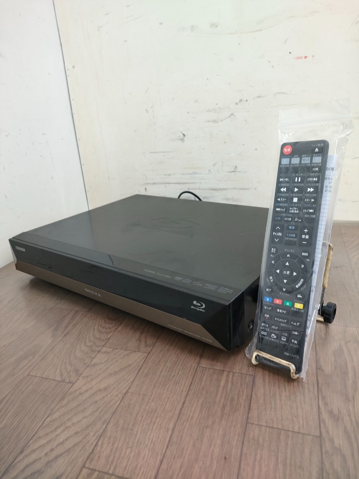 1TB☆10年☆東芝/REGZA☆HDD/BDレコーダー☆RD-BZ800☆新品リモコン付