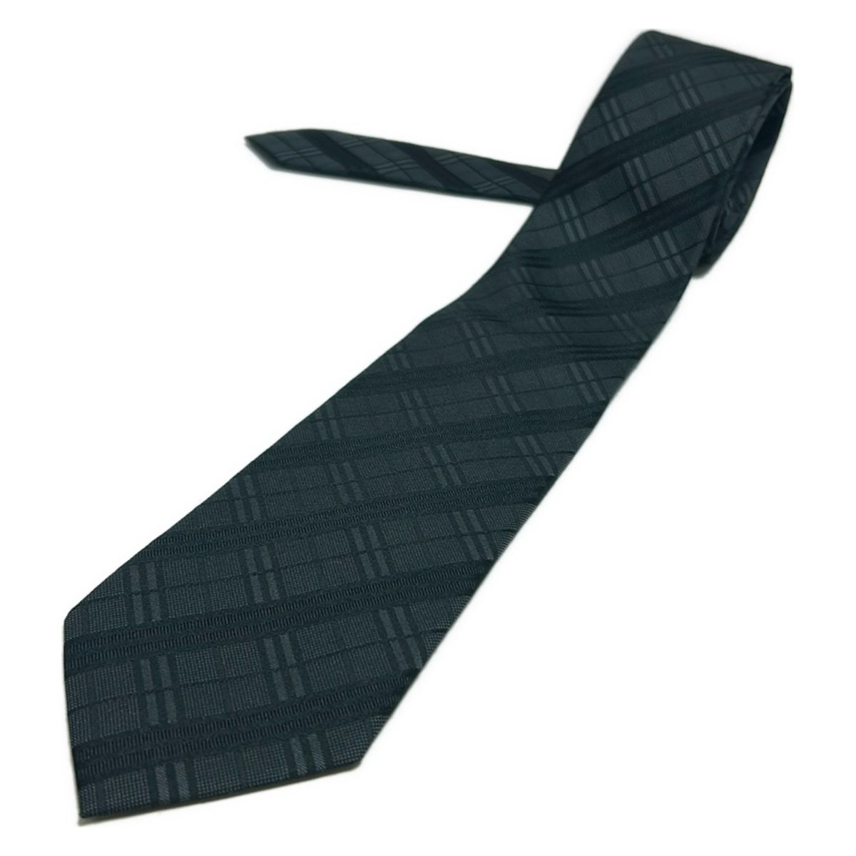 ※Hide様꧁新品未使用꧂ バーバリーブラックレーベル ネクタイ ナロータイ BURBERRY BLACK LABEL（バーバリーブラックレーベル） ネクタイ