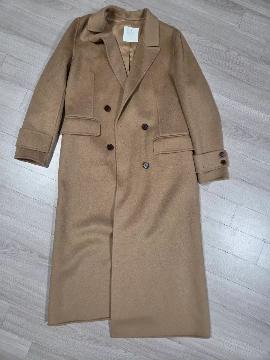 ウールカシミア ハンドメイドコート 工場 S INSILENCE ハンドメイド