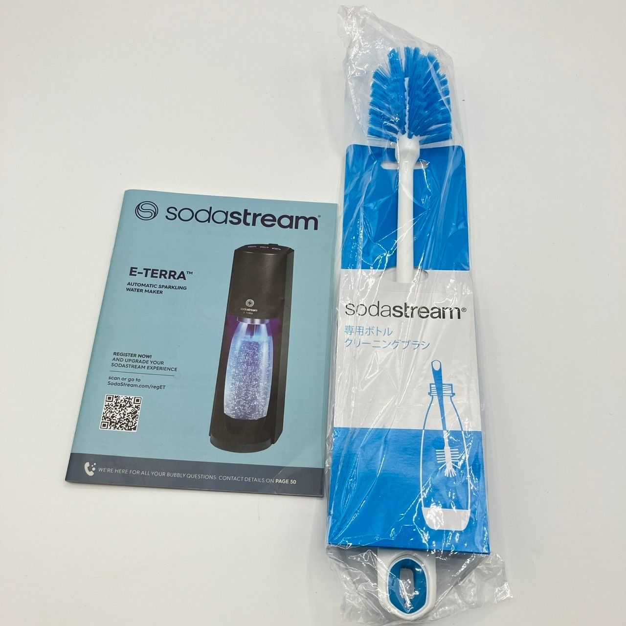 E terra 炭酸水機械 sodastream ソーダストリーム マシン代返金保証 
