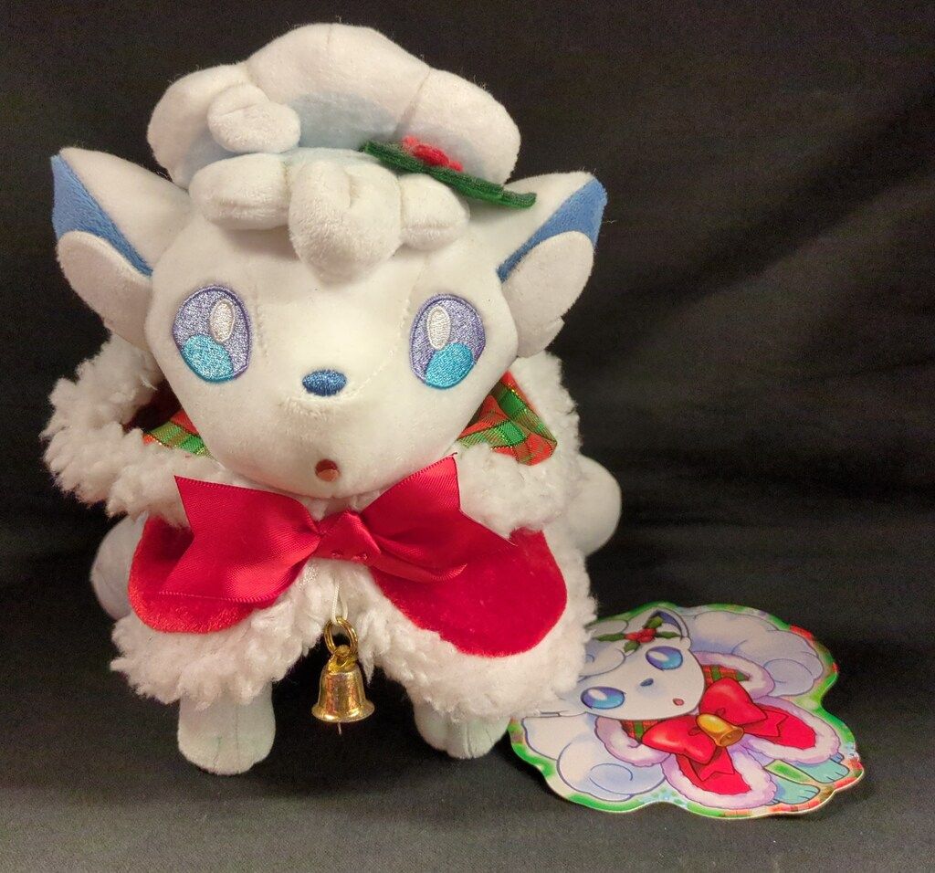 ぬいぐるみクリスマス2017 アローラロコン ポケモンセンター クリスマス2017 ぬいぐるみ アローラロコン｜Yahoo