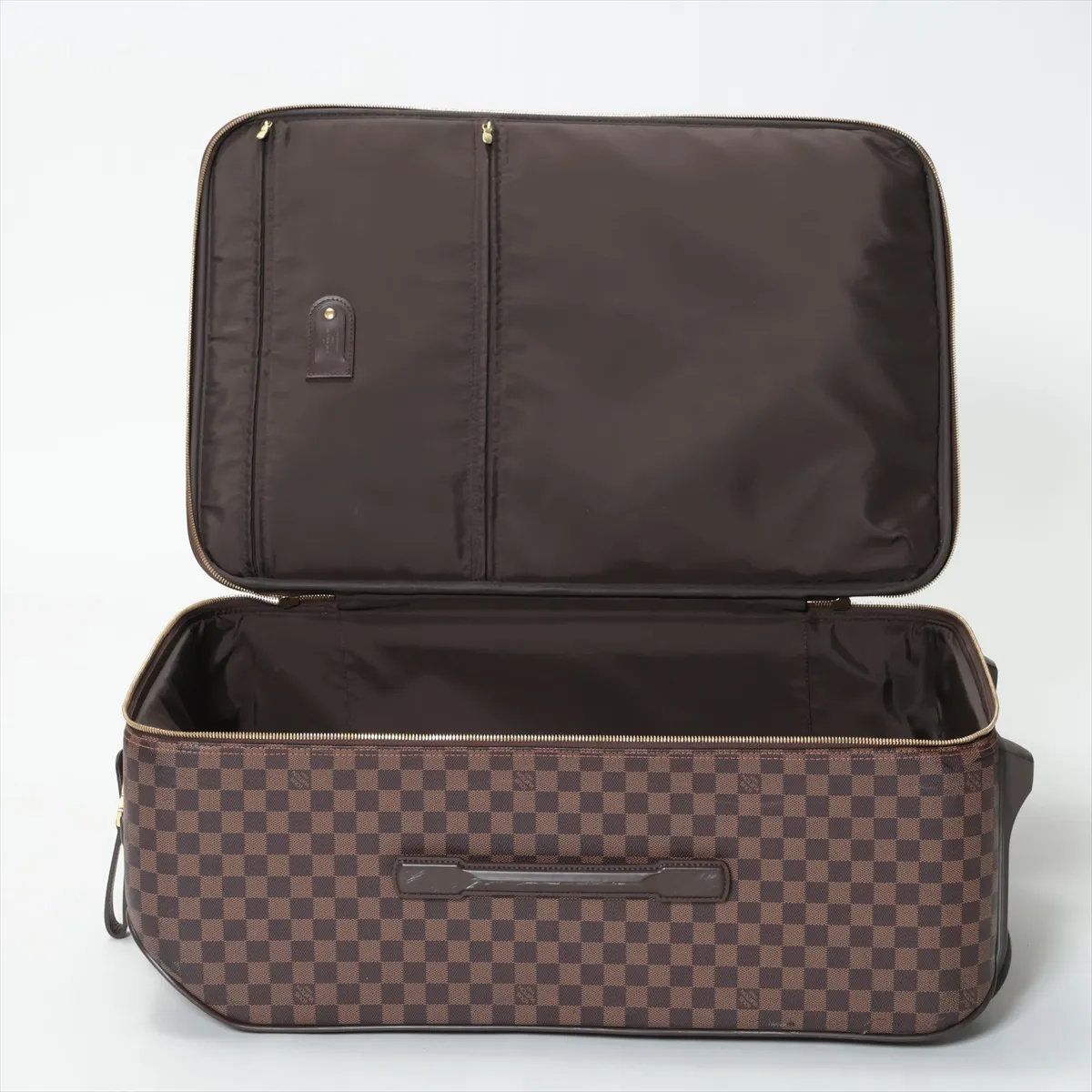 美品 ルイヴィトン ダミエ ペガス 65 N23295 レザー スーツケース