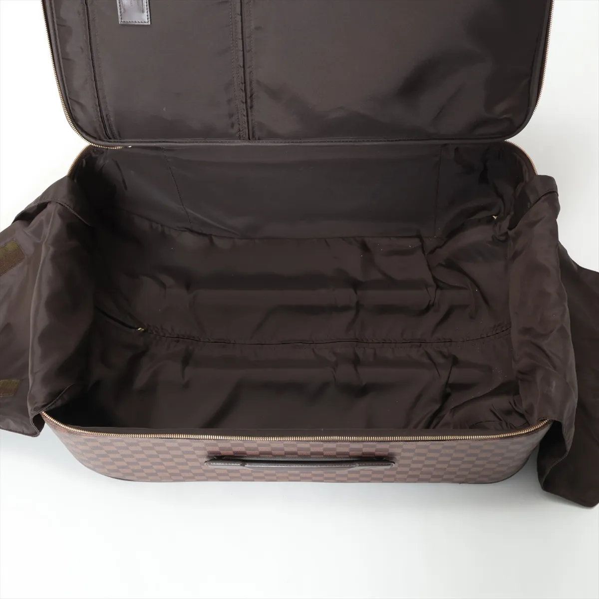 美品 ルイヴィトン ダミエ ペガス 65 N23295 レザー スーツケース