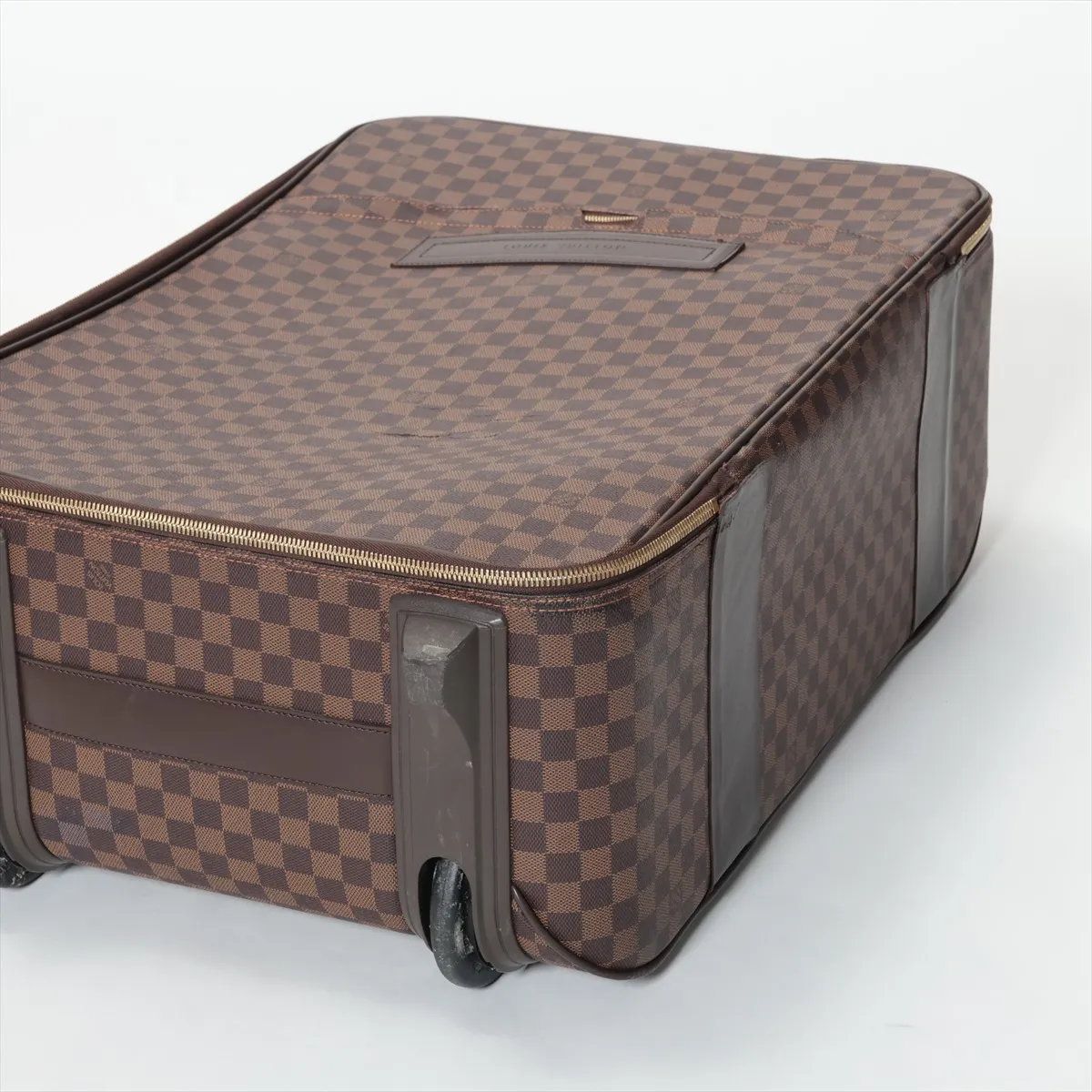 美品 ルイヴィトン ダミエ ペガス 65 N23295 レザー スーツケース