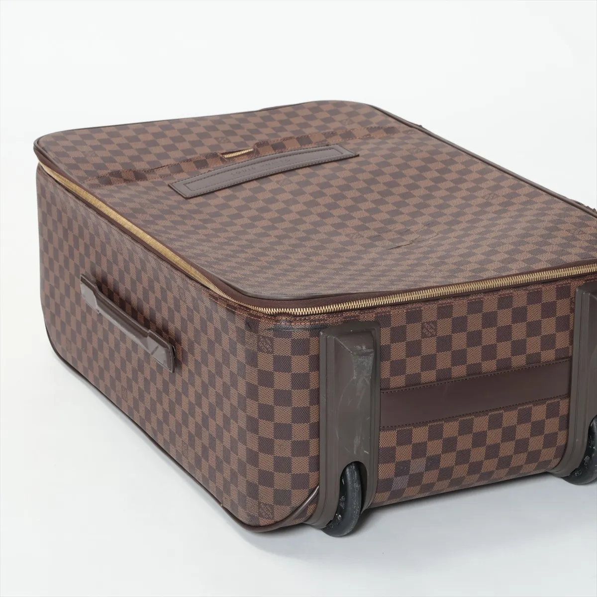 美品 ルイヴィトン ダミエ ペガス 65 N23295 レザー スーツケース