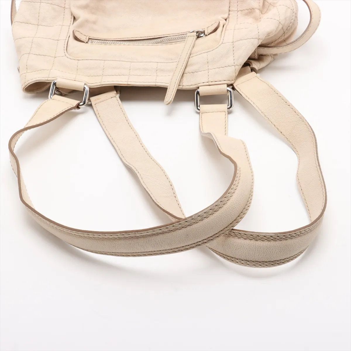 廃盤品 美品【シャネル】チョコバー トートバッグ マトラッセ シール付 廃盤品 美品【シャネル】チョコバー トートバッグ マトラッセ シール付