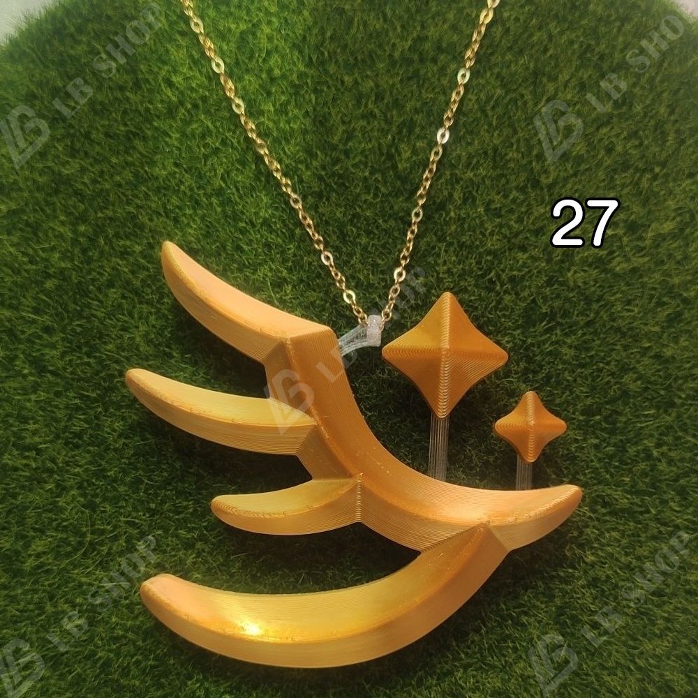 Sky星を紡ぐ子どもたち cosplay シーズンネックレス 3D細かいチェーン