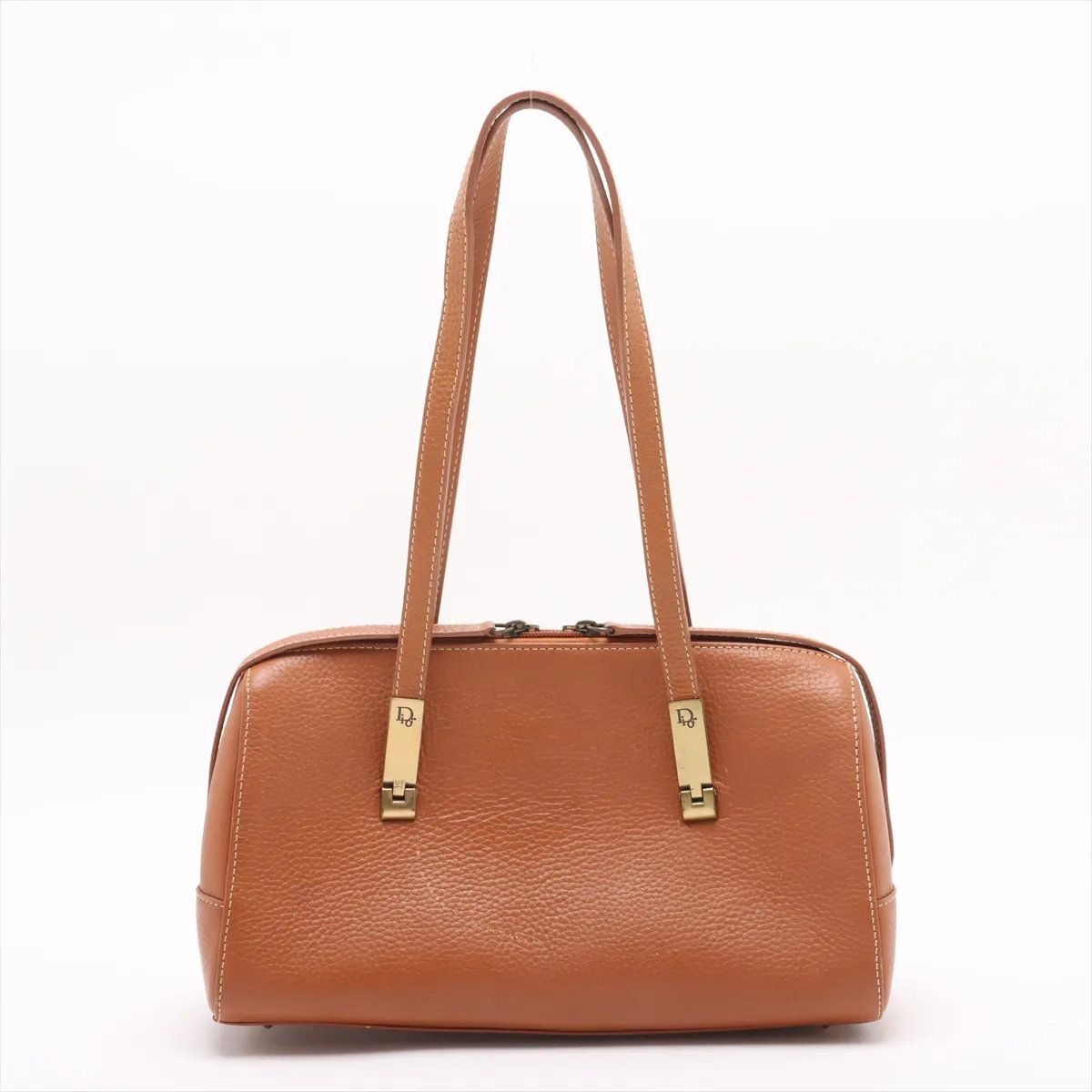 美品 クリスチャンディオール レザー ショルダーバッグ 肩掛け トート