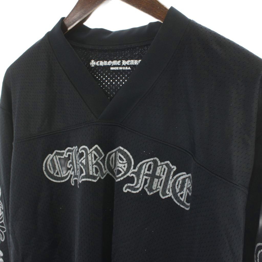 クロムハーツ　ゲームシャツ メッシュシャツ　XL 最安値！クロムハーツ メッシュシャツ ゲームシャツ ロンT - メルカリ