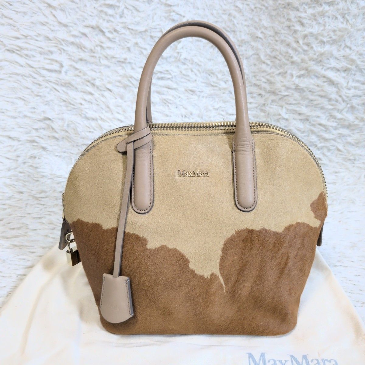 定価13万✨ マックスマーラ MaxMara 2way ハラコショルダーバッグ