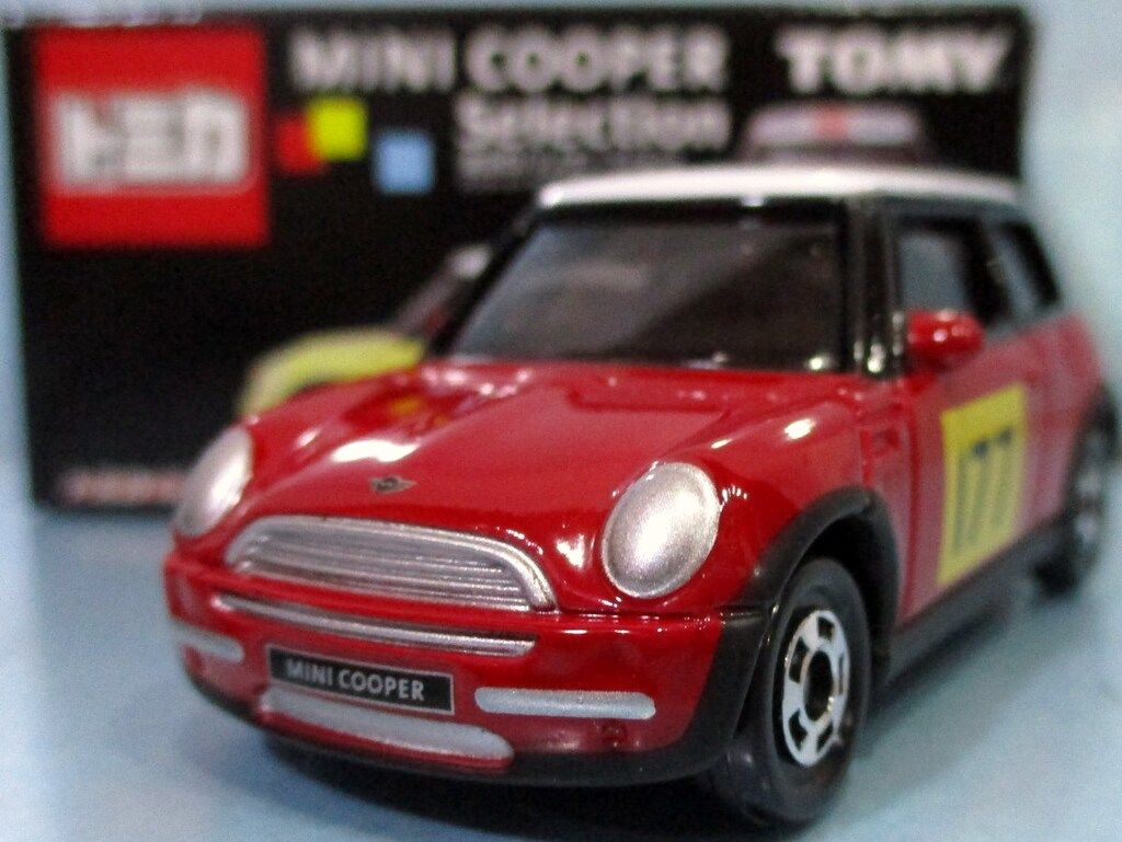 タカラトミー トミカくじX MINI COOPER Selection チリレッド/ゼッケン