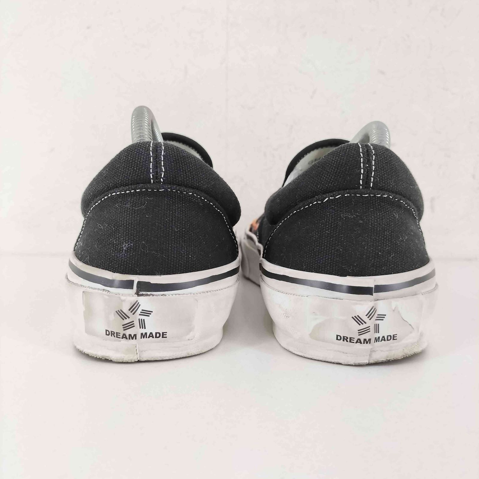 USED古着(ユーズドフルギ) 25SS KAMIYA Cornell Fire Pattern Vulcanized Slip on Sneaker スリッポンスニーカー メンズ JPN：41 【中古】【ブランド古着バズストア】 ユーズドフルギ USED古着 25SS KAMIYA Cornell Fire Pattern