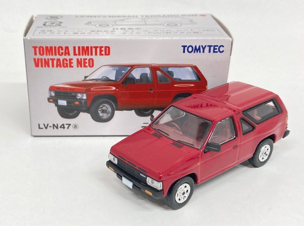 TOMICA LIMITED VINTAGEニッサン テラノ R3M 4個セット TOMICA LIMITED VINTAGEニッサン テラノ R3M 4個セット - メルカリ