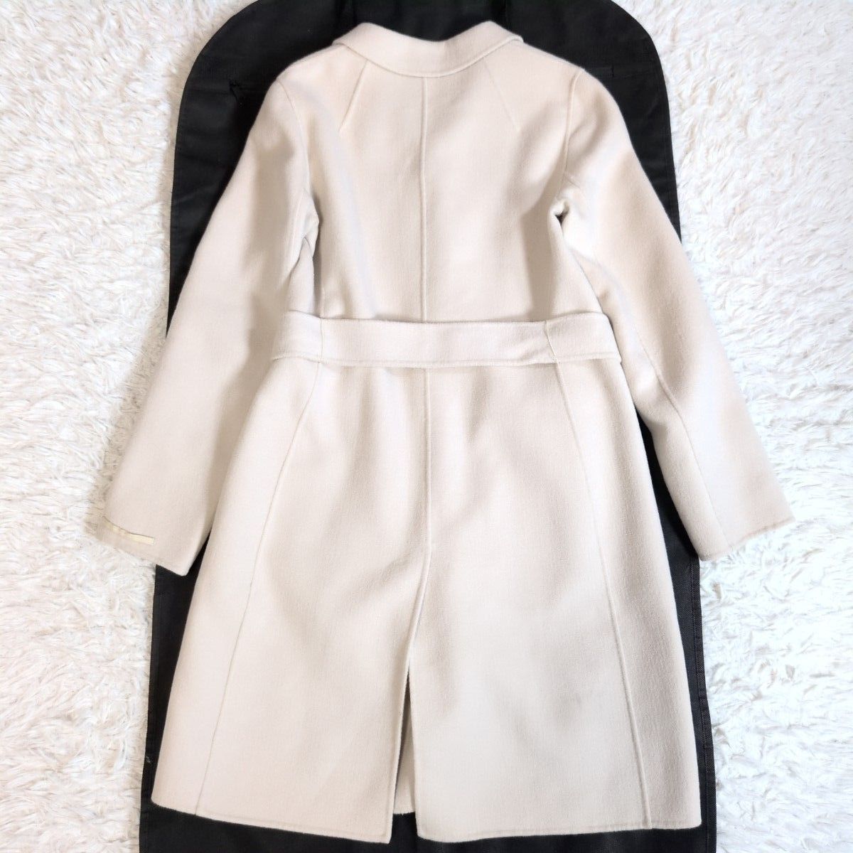 美品✨マックスマーラ MaxMara クチートアマーノ ベルテッドチェスター