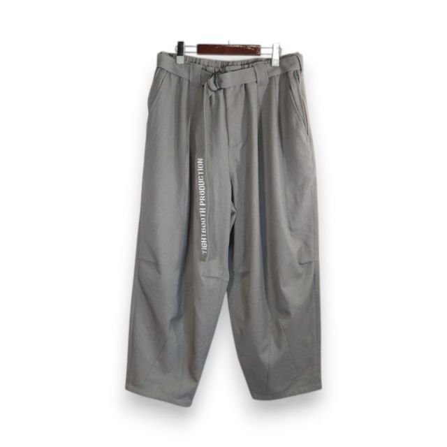 TIGHTBOOTH BAGGY SLACKS GRAY サイズL タイトブース バギースラックス