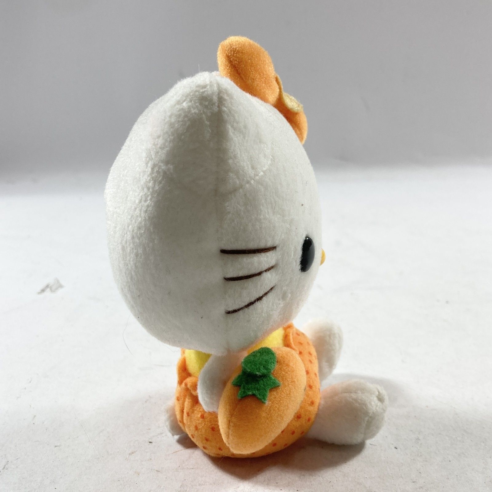 ☆ ハローキティ ぬいぐるみ みかん マスコット サンリオ 平成 レトロ