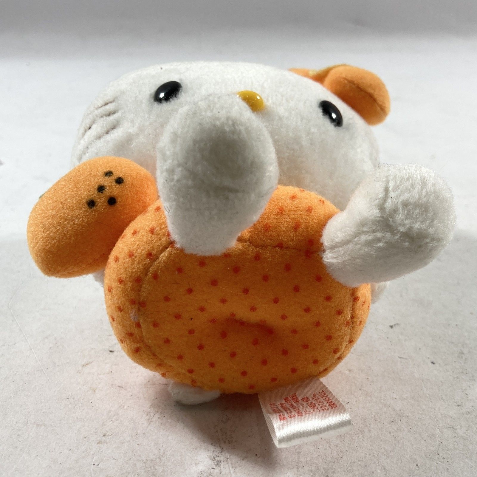 ☆ ハローキティ ぬいぐるみ みかん マスコット サンリオ 平成 レトロ