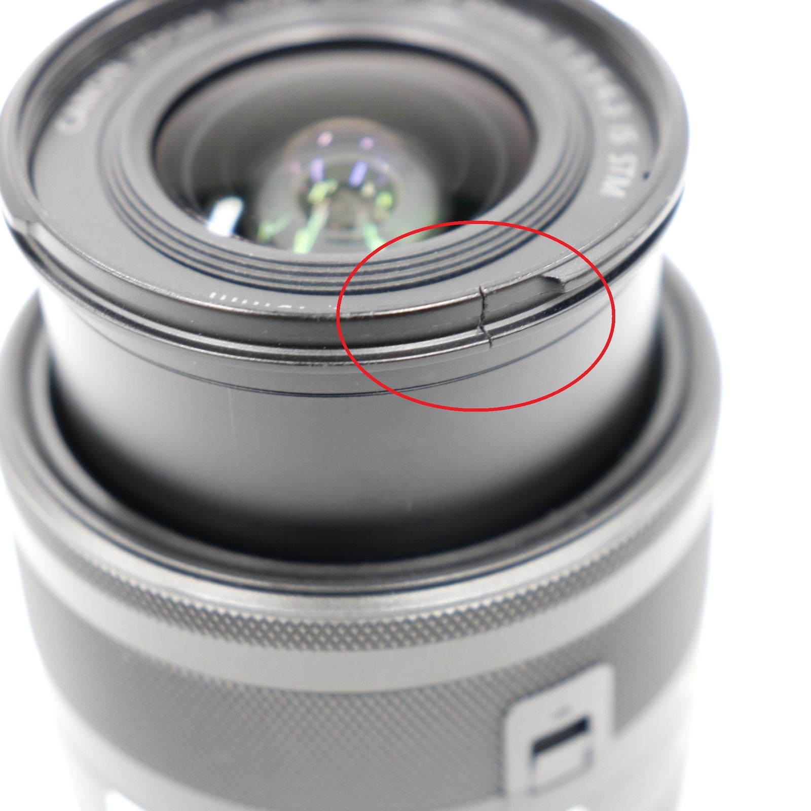 中古 CANON EF-M 15-45mm F3.5-6.3 IS STM 標準ズームレンズ ef-m15-45 