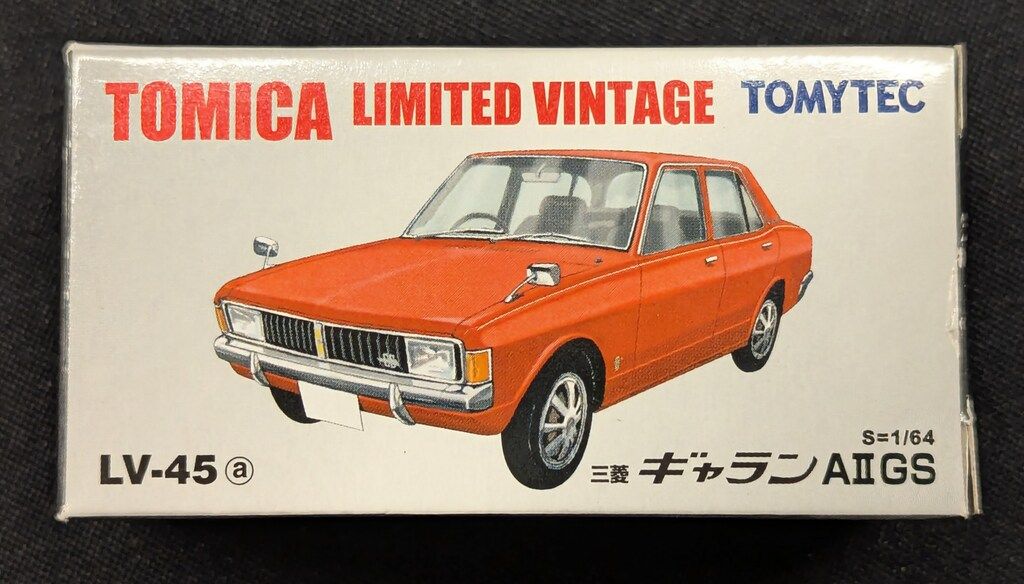 トミーテック TOMICA LIMITED VINTAGE 三菱 ギャラン AII GS(レッド