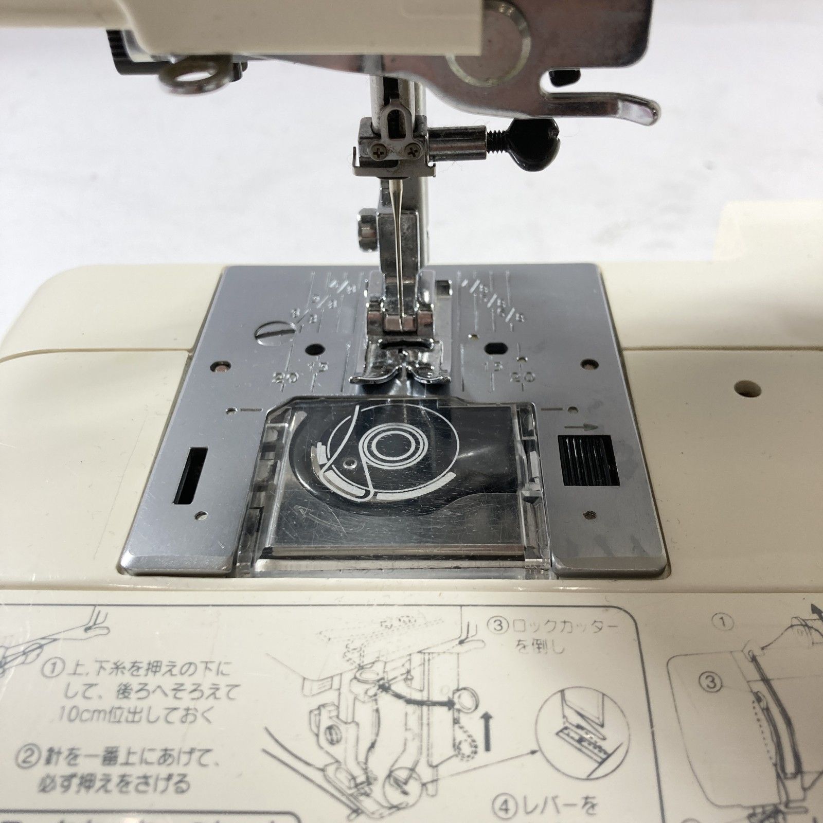 ☆ JANOME ジャノメ ミシン Nuikiru ヌイキル N-515 電子ミシン 昭和 