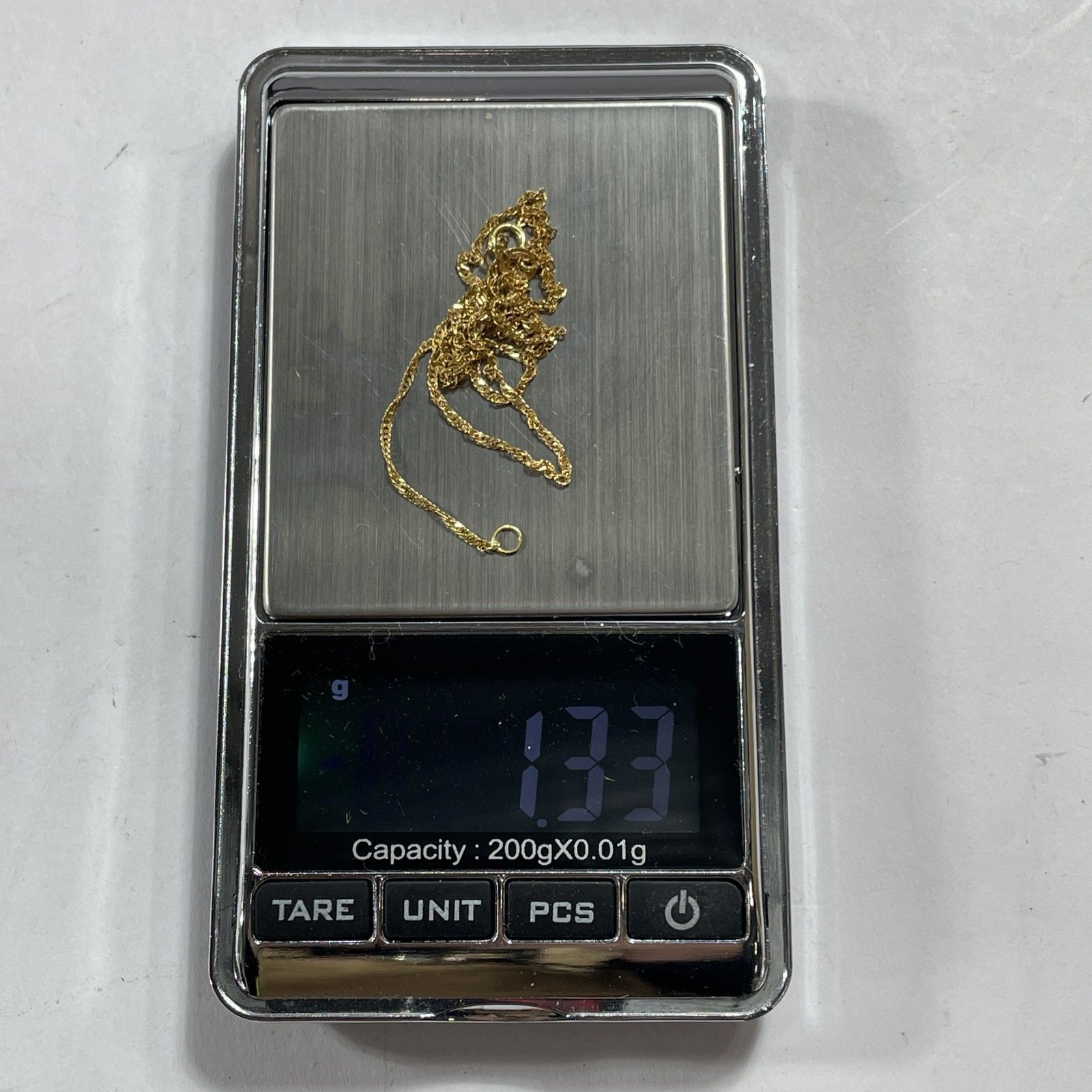 ペンダント　Au 750 刻印　あり ペンダント AU 750 刻印 あり