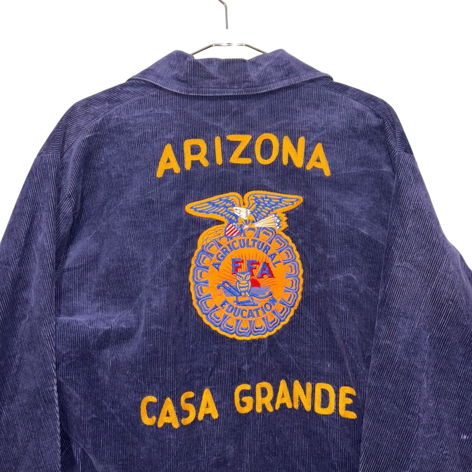 【80s】ヴィンテージ　FFA コーデュロイジャケット　カリフォルニア 80s】ヴィンテージ FFA コーデュロイジャケット カリフォルニア 80s