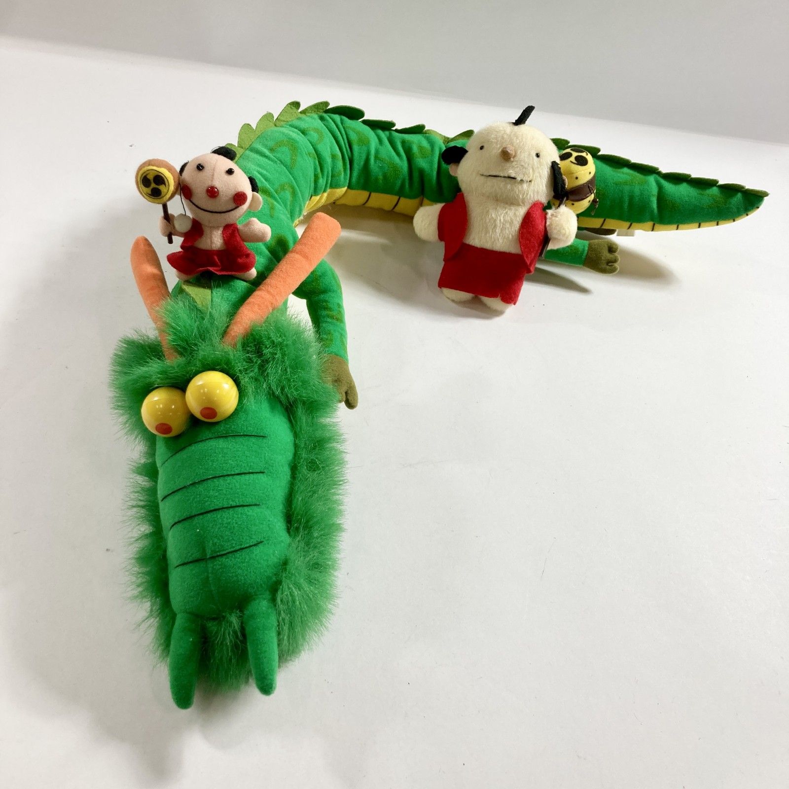 ☆ 希少 日本昔ばなし まんが 龍の子太郎 坊や 龍 ぬいぐるみ 2点