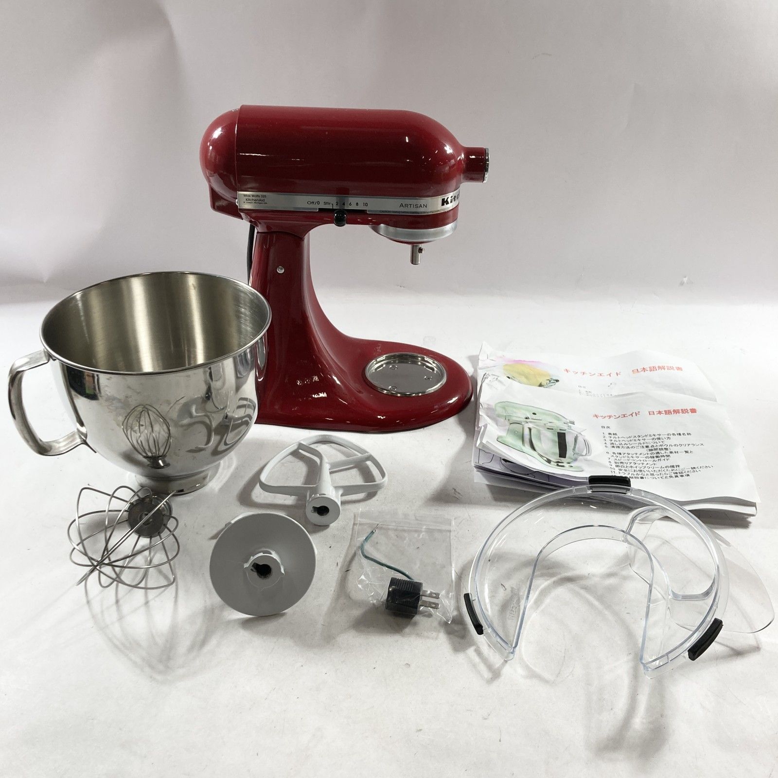 キッチンエイド KitchenAid スタンドミキサー ARTISAN 動作確認済み