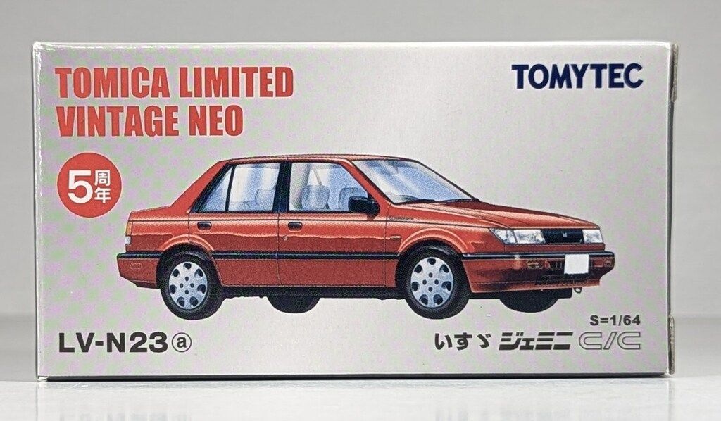 トミーテック TOMICA LIMITED VINTAGE NEO いすゞ ジェミニ C/C(赤) LV