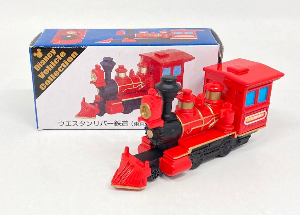 【値下中】1983年 TOMY　東京ディズニーランド　ウェスタン・リバー鉄道　赤 値下中】1983年 TOMY 東京ディズニーランド ウェスタン・リバー鉄道 赤