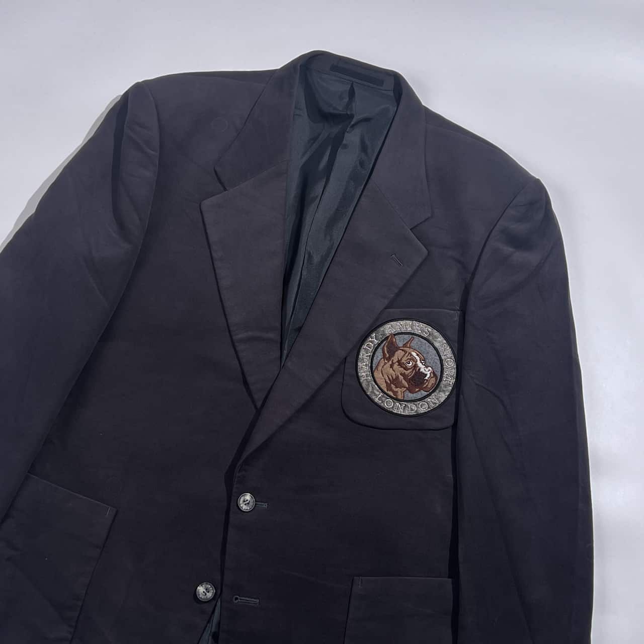 HARDY AMIES SPORT ハーディ・エイミス ピケ風 2B テーラード