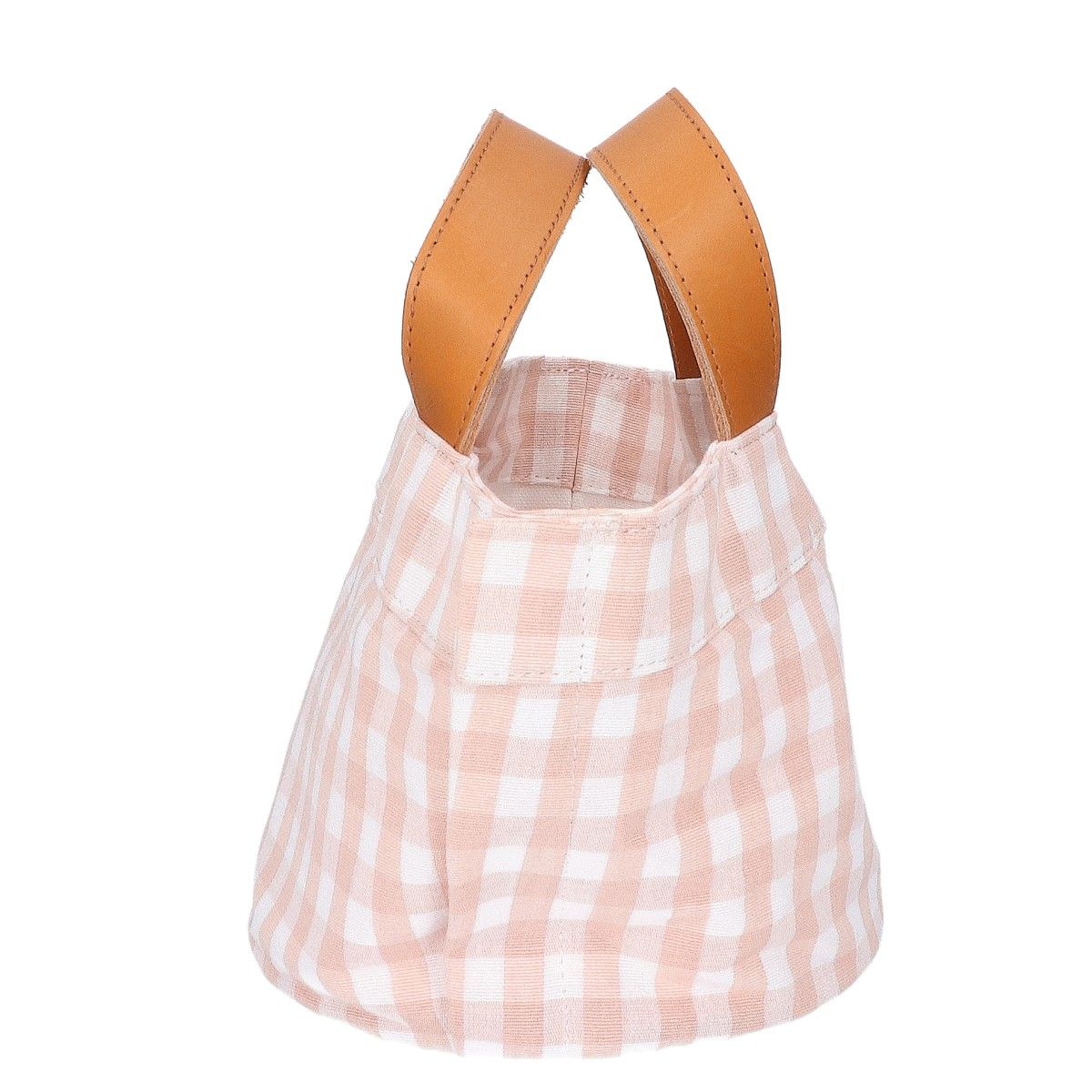 LUDLOW ラドロー trimmed canvas tote ギンガムチェック - メルカリ